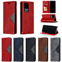 Case For Samsung Galaxy Galaxy A81 / M60S Wallet / Shockproof / Flip Full Body Cases Solid Colored PU Leather