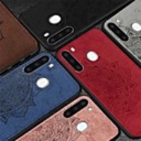 Case For Samsung Galaxy Galaxy A91 / M80S / Galaxy A21 / Galaxy A01 Embossed Back Cover Solid Colored TPU / PC