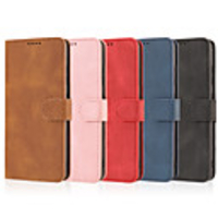 Case For Samsung Galaxy Galaxy A91 / M80S / Galaxy A81 / M60S / A71 Card Holder / Shockproof / Flip Full Body Cases Solid Colored PU Leather