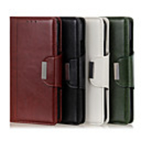 Case For Samsung Galaxy Galaxy M31 / Galaxy M21 / Galaxy M51 Shockproof / Flip Full Body Cases Solid Colored PU Leather