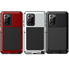 Case For Samsung Galaxy Galaxy Note 20 / Galaxy Note 20 Ultra Shockproof / Dustproof / Water Resistant Full Body Cases Solid Colored Silica Gel / Metal
