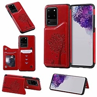 Case For Samsung Galaxy Galaxy S10 / Galaxy S10 Plus / Galaxy S10 E Card Holder / with Stand Back Cover Tree PU Leather miniinthebox