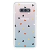 Case For Samsung Galaxy Galaxy S10 / Galaxy S10 Plus / Galaxy S10 E Ultra-thin / Transparent / Pattern Back Cover Heart TPU