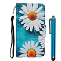 Case For Samsung Galaxy Galaxy S10 / Galaxy S10 Plus / Galaxy S10 E Wallet / Card Holder / with Stand Full Body Cases Flower PU Leather / TPU