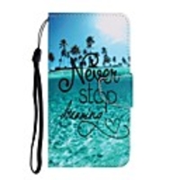 Case For Samsung Galaxy Galaxy S10 / Galaxy S10 Plus / Galaxy S10 E Wallet / Card Holder / with Stand Full Body Cases Word / Phrase PU Leather