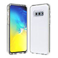 Case For Samsung Galaxy Galaxy S10 / Galaxy S10 Plus / Galaxy S10 Lite Transparent Back Cover Solid Colored TPU