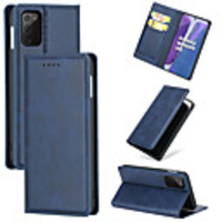 Case For Samsung Galaxy Galaxy S10 S10 Plus S10 E Note 10 Note 10 Plus S20 S20 Plus S20 Ultra Card Holder Flip Full Body Cases Solid Colored PU Leather