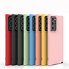 Case For Samsung Galaxy Galaxy S20 / Galaxy Note 20/ Galaxy A10(2019) Shockproof / Dustproof Back Cover Solid Colored Silica Gel