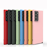 Case For Samsung Galaxy Galaxy S20 / Galaxy Note 20/ Galaxy A10(2019) Shockproof / Dustproof Back Cover Solid Colored Silica Gel