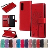 Case For Samsung Galaxy Galaxy S20 FE 5G / S20 Plus / S20 Ultra Wallet / Card Holder / with Stand Full Body Cases Solid Colored PU Leather
