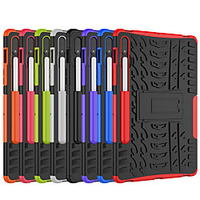 Case For Samsung Galaxy Galaxy Tab A 10.5 T595 T590 Samsung Tab S6 T860 865 Samsung Tab S5E 10.5 SM-T720 T725 Shockproof with Stand Back Cover Solid Colored TPU PC miniinthebox