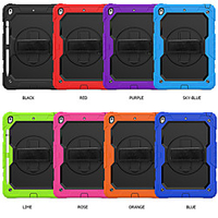 Case For Samsung Galaxy Galaxy Tab A 10.5 T595 T590 Shockproof Full Body Cases Solid Colored Silicone / PC