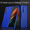Case For Samsung Galaxy Galaxy Z Fold 2 Shockproof / Ultra-thin / Frosted Back Cover Solid Colored PC