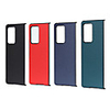 Case For Samsung Galaxy Galaxy Z Fold 2 Shockproof Back Cover Solid Colored Genuine Leather