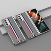 Case For Samsung Galaxy Galaxy Z Fold 2 Shockproof Full Body Cases Solid Colored PU Leather / TPU