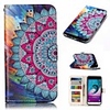 Case For Samsung Galaxy J3 (2016) Wallet / Card Holder / Flip Full Body Cases Flower Hard PU Leather