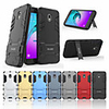 Case For Samsung Galaxy J3 (2018) Shockproof / with Stand Back Cover Solid Colored Hard PC