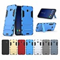 Case For Samsung Galaxy J4 Plus Shockproof / with Stand Back Cover Solid Colored Hard PC
