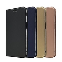 Case For Samsung Galaxy J4 Plus(2018)/J6 Plus(2018) Ultra-thin / Flip / with Stand Full Body Cases Solid Colored Hard PU Leather for J2 Prime / J2 PRO 2018 / J4 (2018)/J6 (2018)/J5 Prime/J7 Prime/J330