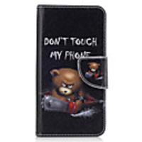 Case For Samsung Galaxy J5 (2016) / J3 Prime / J3 (2016) Wallet / Card Holder / with Stand Full Body Cases Animal Hard PU Leather