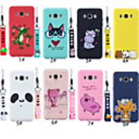 Case For Samsung Galaxy J5(2016) / J7(2016) Pattern Back Cover Animal / Cartoon Soft TPU for J3 (2016) / J5 (2016) / J7 (2016)
