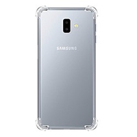 Case For Samsung Galaxy J6 (2018) / J4 (2018) / Galaxy J4 Plus(2018) Shockproof / Transparent Back Cover Solid Colored TPU For Samsung Galaxy J6 Plus/M10