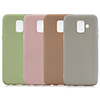 Case For Samsung Galaxy J6 (2018) / J6 Plus / J4 (2018) Frosted Back Cover Solid Colored TPU