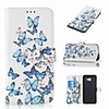 Case For Samsung Galaxy J7 (2016) / J7 / J6 Plus Wallet / Card Holder / Flip Full Body Cases Butterfly Hard PU Leather