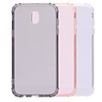 Case For Samsung Galaxy J7 (2017) / J5 (2017) / J3 (2017) Shockproof / Transparent / Translucent Back Cover Solid Colored Soft TPU