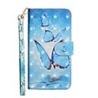 Case For Samsung Galaxy J7 (2017) / J6 / J5 (2017) Wallet / with Stand / Flip Full Body Cases Butterfly Hard PU Leather