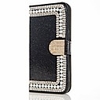 Case For Samsung Galaxy J7 (2017) / J7 (2016) / J5 (2017) Wallet / Card Holder / Rhinestone Full Body Cases Glitter Shine / Flower Hard PU Leather