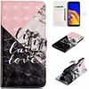 Case For Samsung Galaxy J7 (2017) / J7 (2016) / J6 (2018) Wallet / Card Holder / Shockproof Full Body Cases Word / Phrase / Marble Hard PU Leather