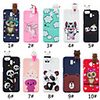 Case For Samsung Galaxy J7 (2017) / J7 (2016) / J6 Plus Shockproof / Frosted / Pattern Back Cover Animal / Cartoon / 3D Cartoon Soft TPU