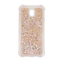 Case For Samsung Galaxy J7 (2017) / J7 (2016) / J7 Shockproof / Flowing Liquid / Transparent Back Cover Transparent / Glitter Shine Soft TPU