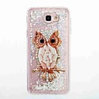 Case For Samsung Galaxy J7 Prime / J7 (2016) / J5 Prime Flowing Liquid / Pattern Back Cover Owl Soft TPU