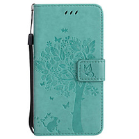 Case For Samsung Galaxy J7 Prime / J7 (2016) / J7 Wallet / Card Holder / with Stand Full Body Cases Tree Hard PU Leather