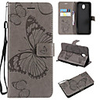 Case For Samsung Galaxy J7 Prime / J7 (2017) / J7 (2016) Wallet / Card Holder / with Stand Full Body Cases Butterfly Hard PU Leather
