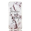 Case For Samsung Galaxy J8 (2018) / J7 (2017) / J7 (2016) IMD / Pattern Back Cover Marble Soft TPU
