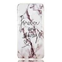 Case For Samsung Galaxy J8 (2018) / J7 (2017) / J7 (2016) IMD / Pattern Back Cover Marble Soft TPU