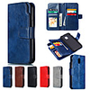Case For Samsung Galaxy J8 (2018) / J7 (2017) / J7 (2018) Wallet / Card Holder / with Stand Full Body Cases Solid Colored Hard PU Leather