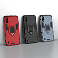 Case For Samsung Galaxy M30S A71 A51 S20 S20 Plus S20 Ultra A01 A70E A41 A11 M31 A31 A51 A21S Note 20 Ring Holder Back Cover Solid Colored Armor TPU PC