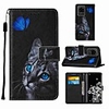 Case For Samsung Galaxy Note 20 Galaxy Note 20 Ultra Galaxy A21s Wallet Card Holder with Stand Full Body Cases Blue Butterfly Cat Eye PU Leather TPU for Galaxy A51 5G Galaxy A71 5G Galaxy S20 Ultra