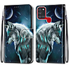 Case For Samsung Galaxy Note 20 Galaxy Note 20 Ultra Galaxy A21s Wallet Card Holder with Stand Full Body Cases Pensive Wolf PU Leather TPU for Galaxy A51 5G Galaxy A71 5G Galaxy S20 Ultra