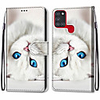 Case For Samsung Galaxy Note 20 Galaxy Note 20 Ultra Galaxy A21s Wallet Card Holder with Stand Full Body Cases White Cat PU Leather TPU for Galaxy A51 5G Galaxy A71 5G Galaxy S20 Ultra