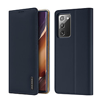 Case For Samsung Galaxy NOTE 20 NOTE 20 ULTRA Card Holder Shockproof Flip Full Body Cases Solid Colored PU Leather TPU Genuine Leather WALLET