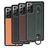 Case For Samsung Galaxy NOTE 20/ S20 Plus / S20 Ultra / S20 Shockproof / Dustproof / with Stand Back Cover Solid Colored Genuine Leather