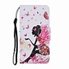 Case For Samsung Galaxy Note 20 Ultra Galaxy S20 Ultra Wallet Card Holder with Stand Full Body Cases Dancing Girl PU Leather TPU for Samsung Galaxy A71 Note 20 A21S A51 A70 A30 A50 A20S S20