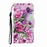 Case For Samsung Galaxy Note 20 Ultra Galaxy S20 Ultra Wallet Card Holder with Stand Full Body Cases Rose Butterfly PU Leather TPU for Samsung Galaxy A71 Note 20 A21S A51 A70 A30 A50 A20S S20