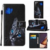 Case For Samsung Galaxy Note 20 Ultra S20 Plus A21S A01 A11 M11 A31 A51 A71 5G A20 A30S A50 A70S Wallet Card Holder with Stand Full Body Cases Butterfly Animal PU Leather