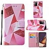 Case For Samsung Galaxy Note 20 Ultra S20 Plus A21S A01 A11 M11 A31 A51 A71 5G A20 A30S A50 A70S Wallet Card Holder with Stand Full Body Cases Geometric Pattern PU Leather